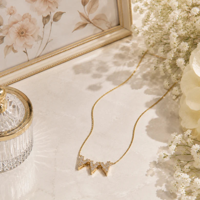 Colar Corações em composição elegante