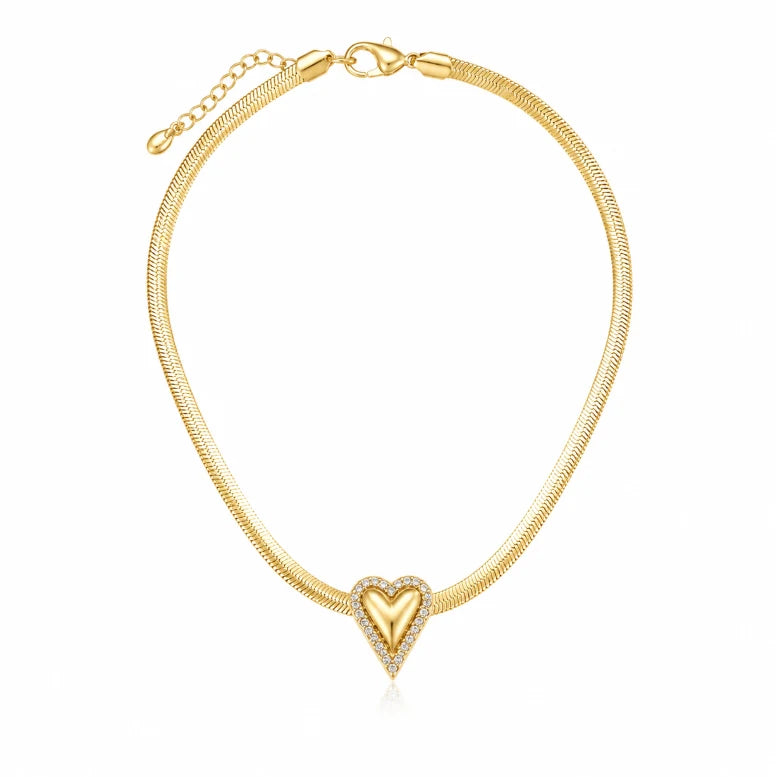 Pulseira Coração em fundo branco
