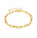 Pulseira Elo AVELINE em fundo branco